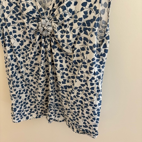 Green Cotton By Garnet Hill Sleep Top - Picture 5 of 9